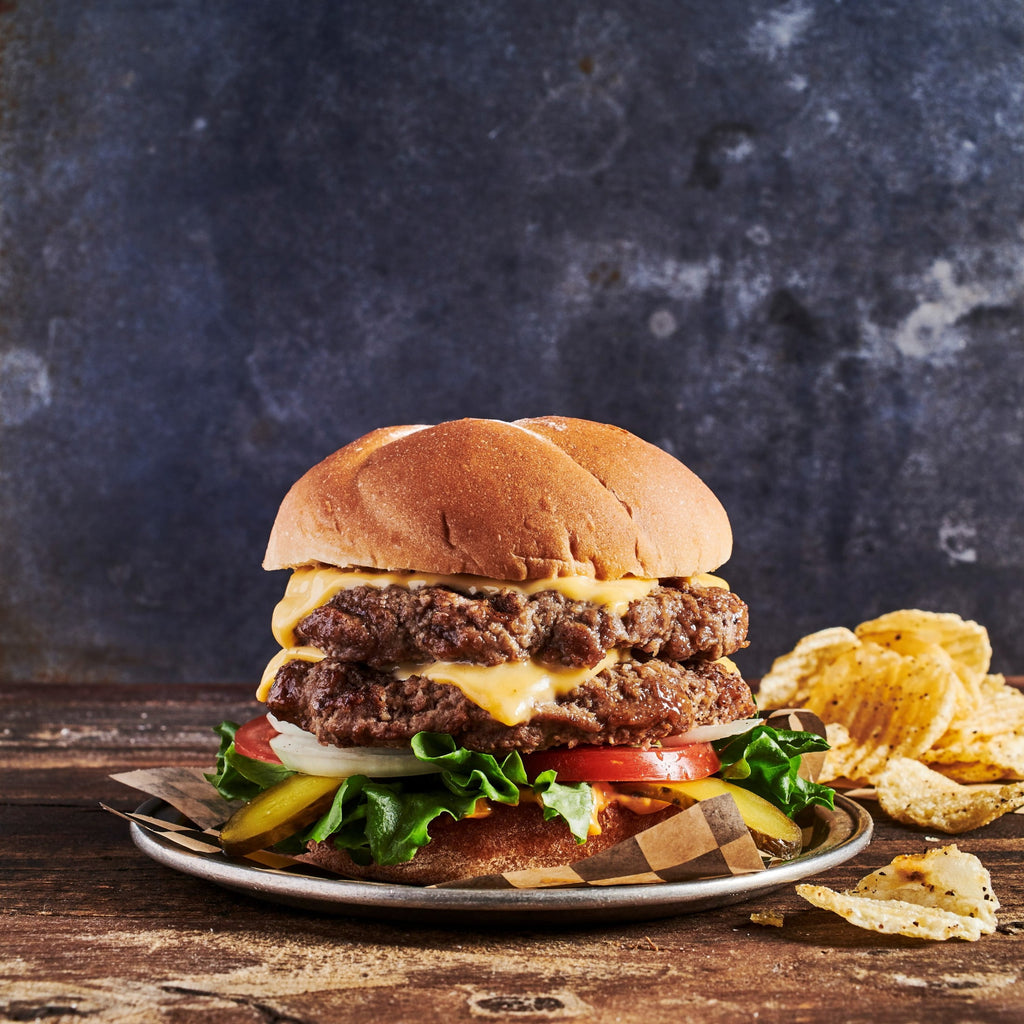 93% Lean / 7% Fat Lean Ground Beef Patties, 4 Count, 1 lb Tray, Fresh, All Natural*