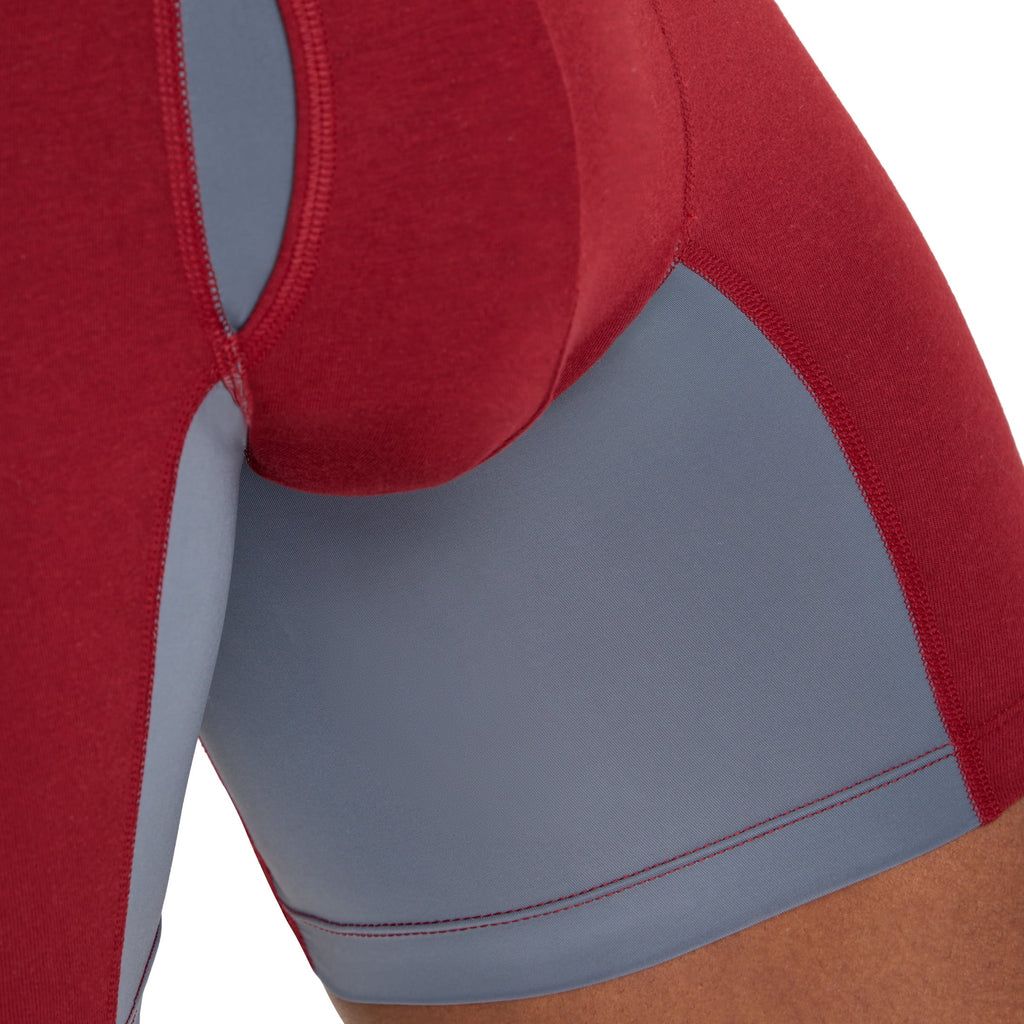 Hanes Mens Underwear Boxer Briefs, 3-Pack, Moves Anti-Chafe Men's Boxer Briefs MACCD3