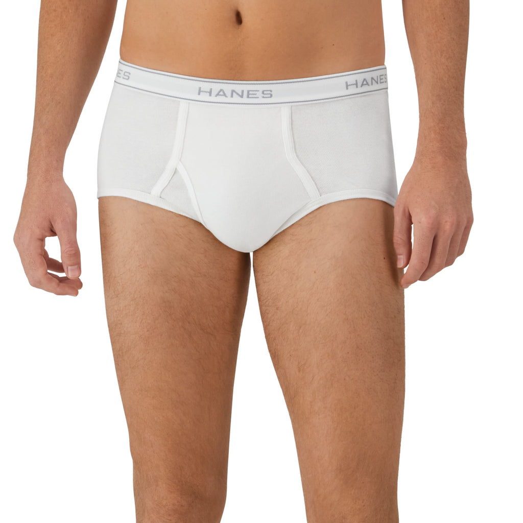 Underwear Set of Cotton Briefs, White, 10-Pack, Men's Underwear