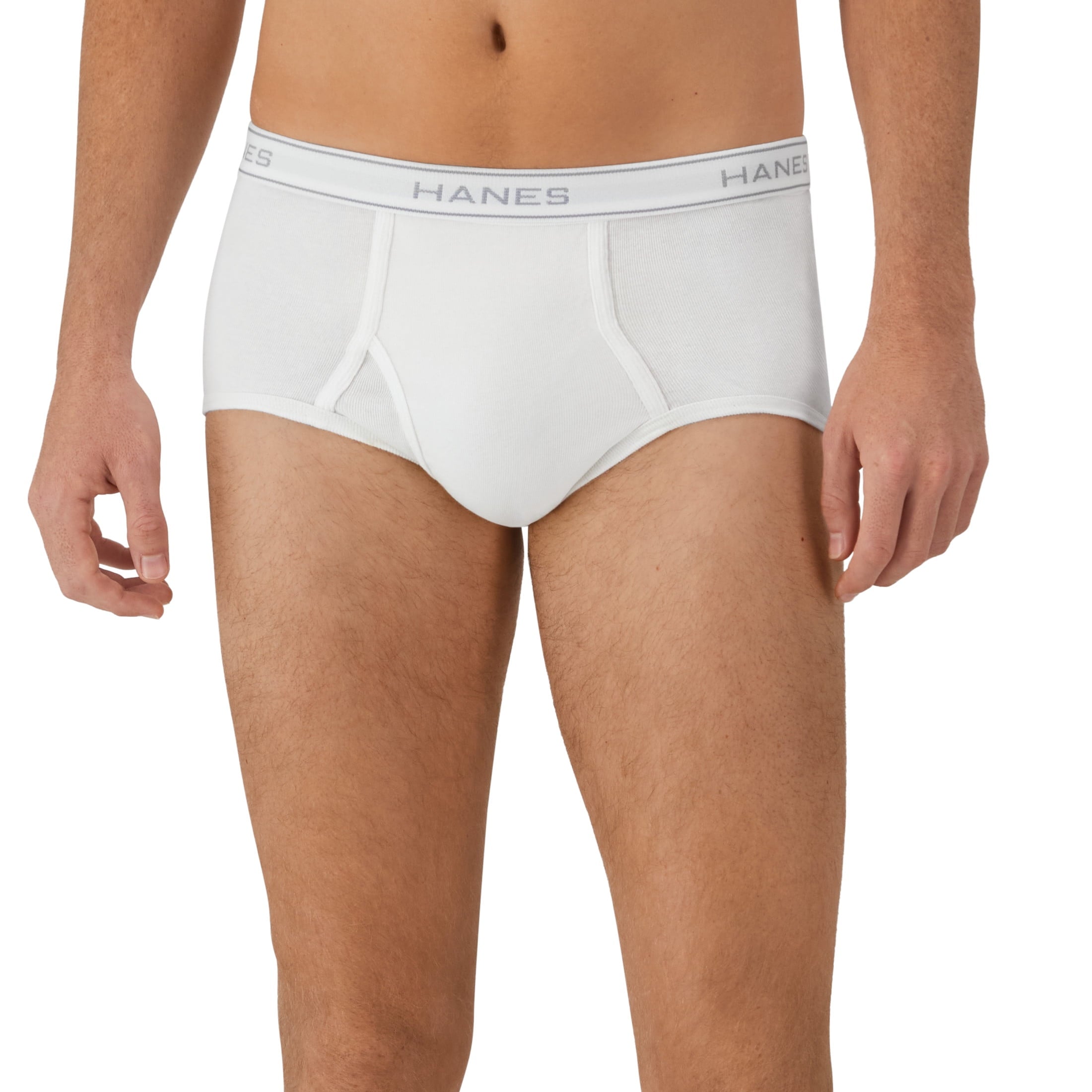 Underwear Set of Cotton Briefs, White, 10-Pack, Men's Underwear