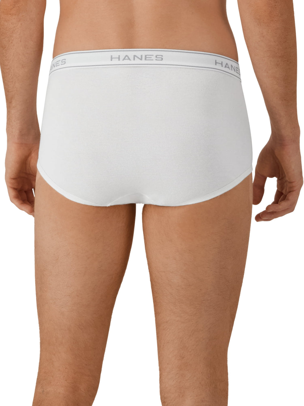Hanes Men's Value Pack White Briefs, 6 Pack