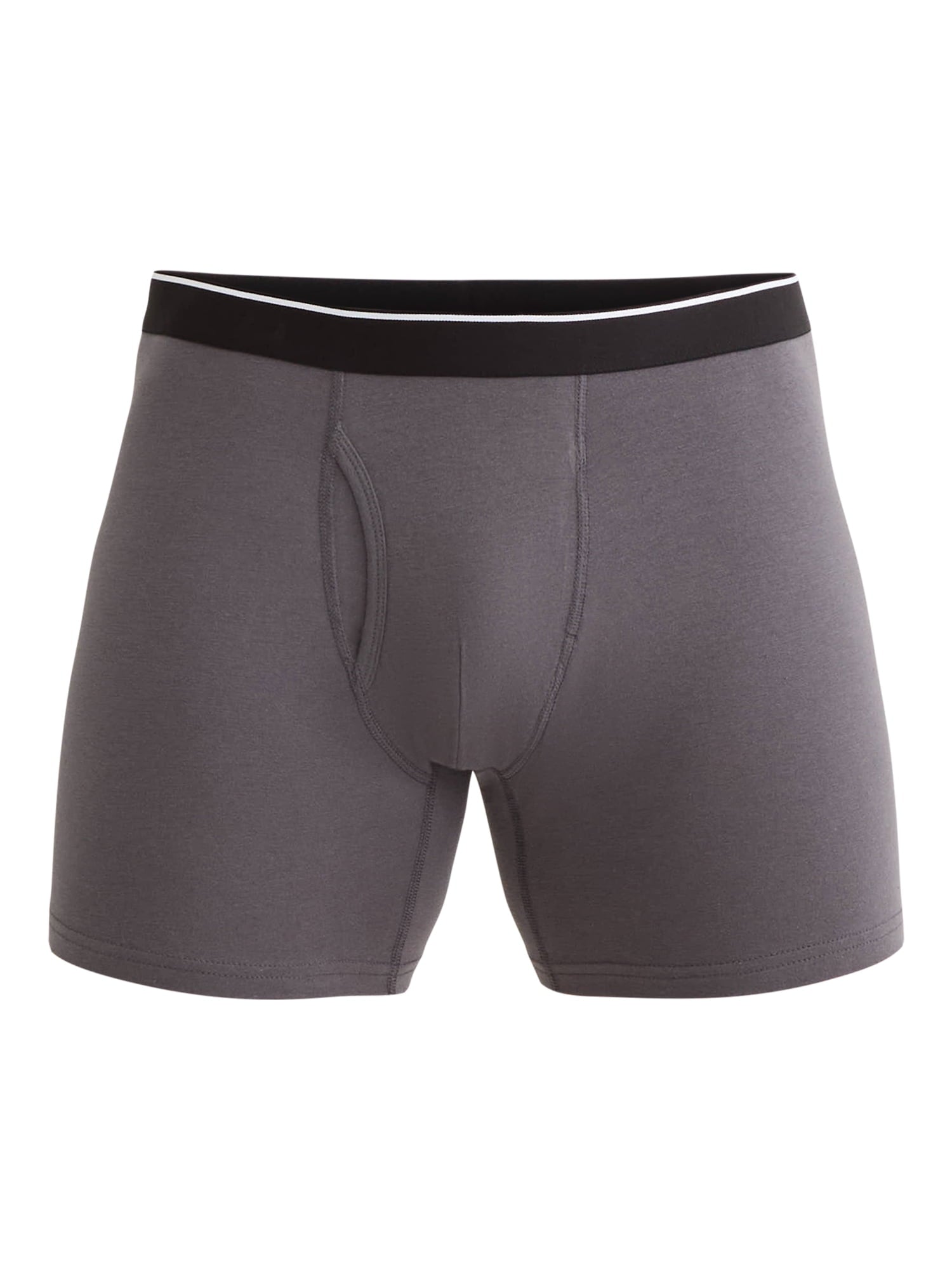 George Men's Cotton Blend Stretch Boxer Briefs, 6-Pack, Sizes S-2XL