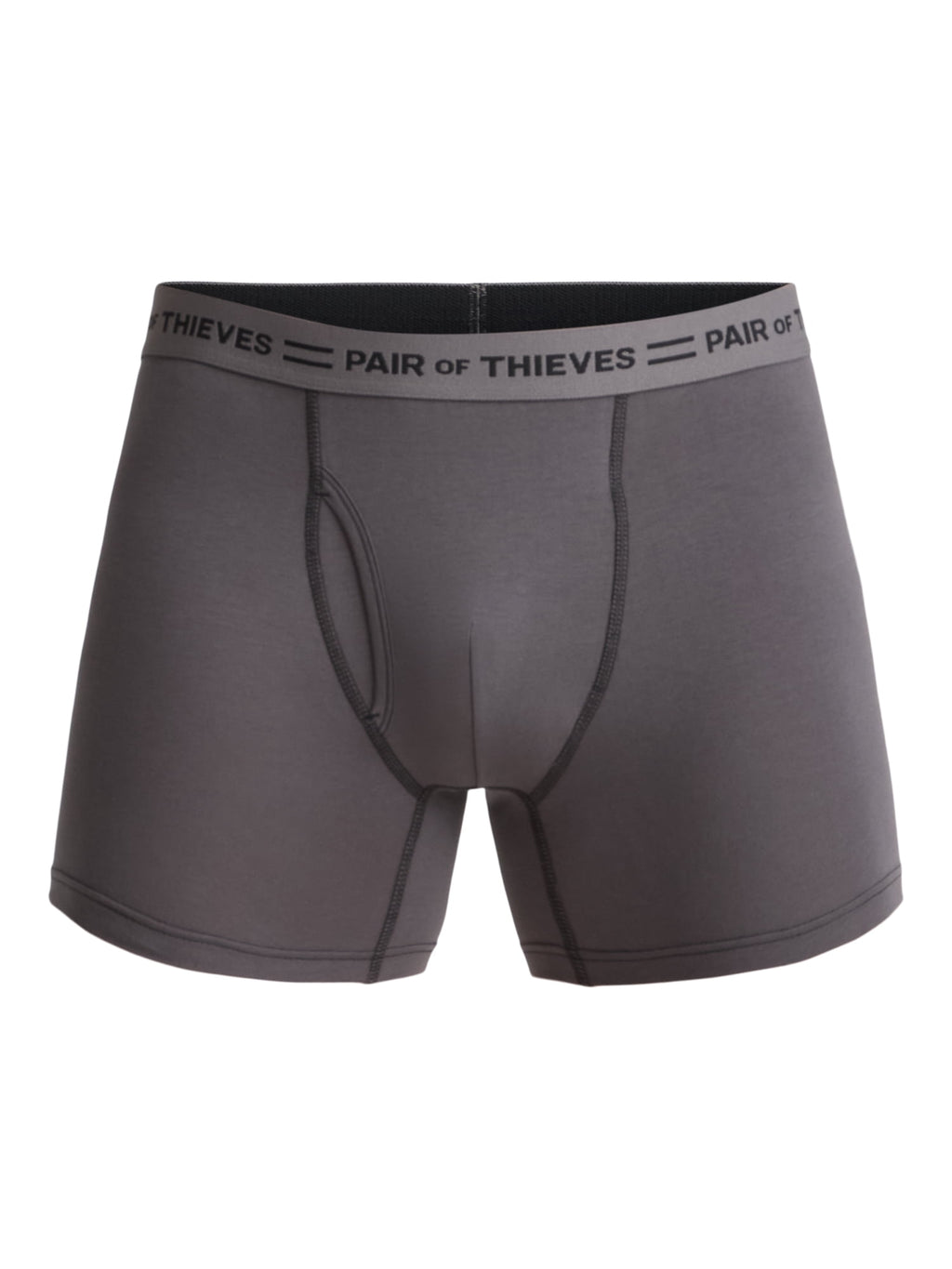 Pair of Thieves Men's 4-Way Cotton Stretch Boxer Briefs, 3-Pack
