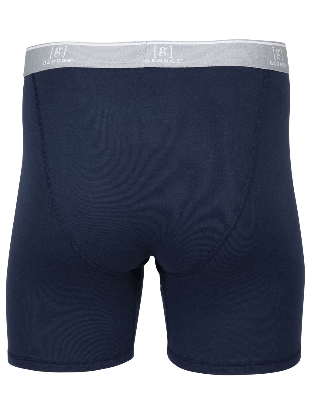 George Men's Regular Leg Boxer Briefs, 6-Pack