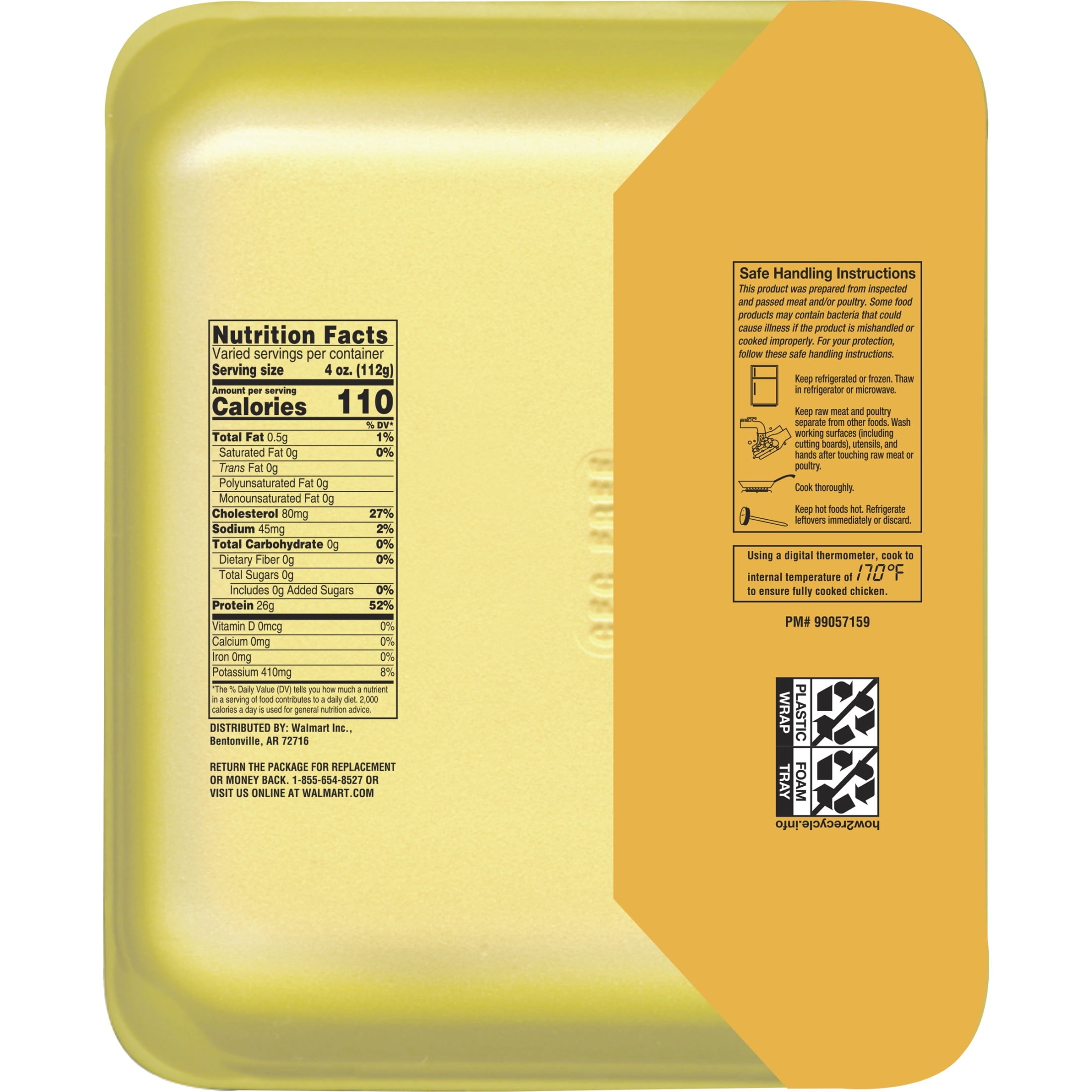 Freshness Guaranteed Chicken Breast Tenderloins, 1.0 - 3.5 lb Tray