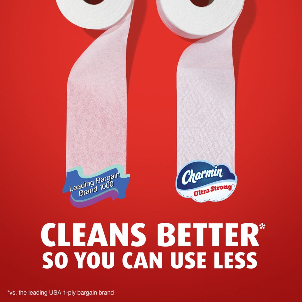 Charmin Ultra Strong Toilet Paper 24 Mega XL Rolls, 330 Sheets Per Roll