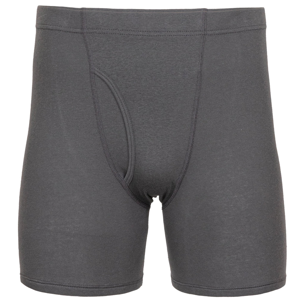 Gildan Adult Men's Boxer Briefs With Covered Waistband, 5-Pack, Sizes S-2XL, 6" Inseam
