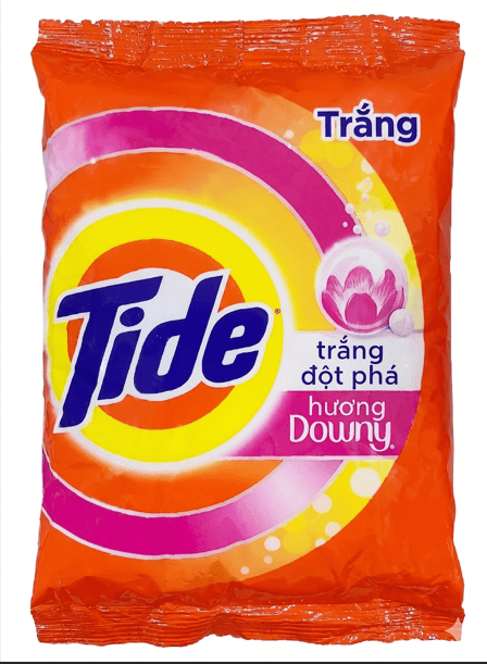 Tide Powder with Downy Laundry Detergent, 350g (3 Pack) – Fresh Scent Clothes Washing Powder, Multi-Pack Value Set