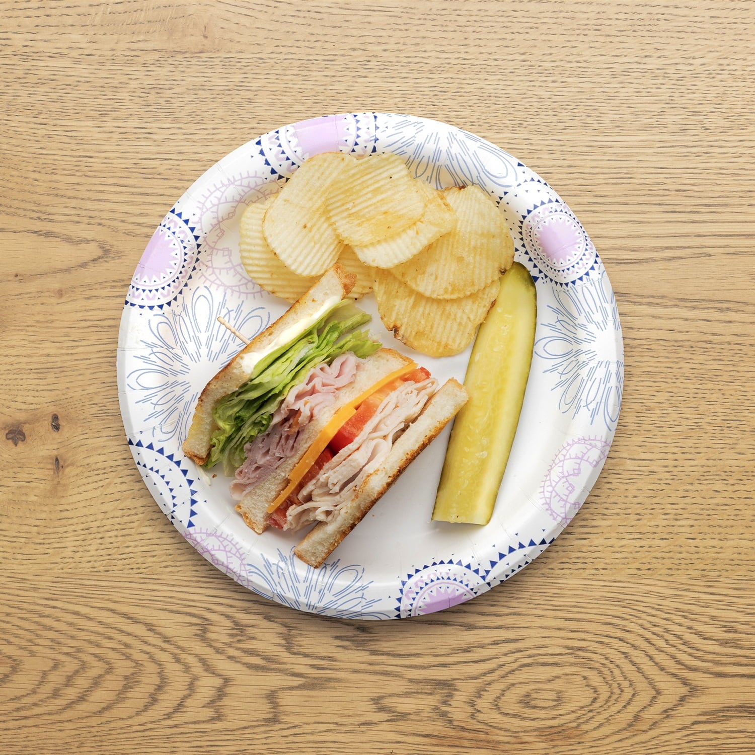 Great Value 8.5-Inch Disposable Paper Plates, 300 Count, Soak-Proof and Microwave-Safe
