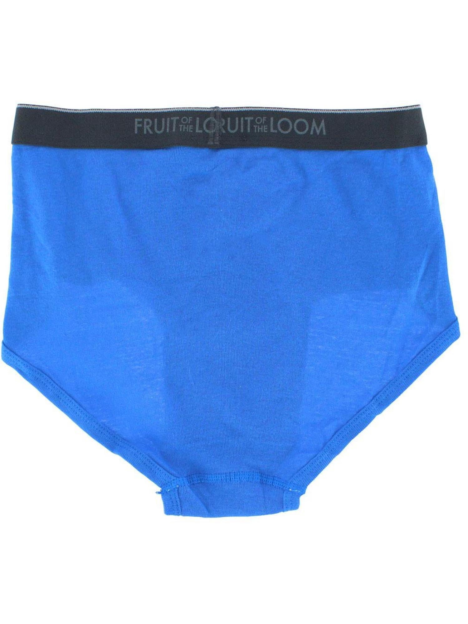 Fruit of the Loom Men's Cotton Briefs, Moisture-Wicking, Mid-Rise Fashion Brief Underwear, 6-Pack, S-5XB