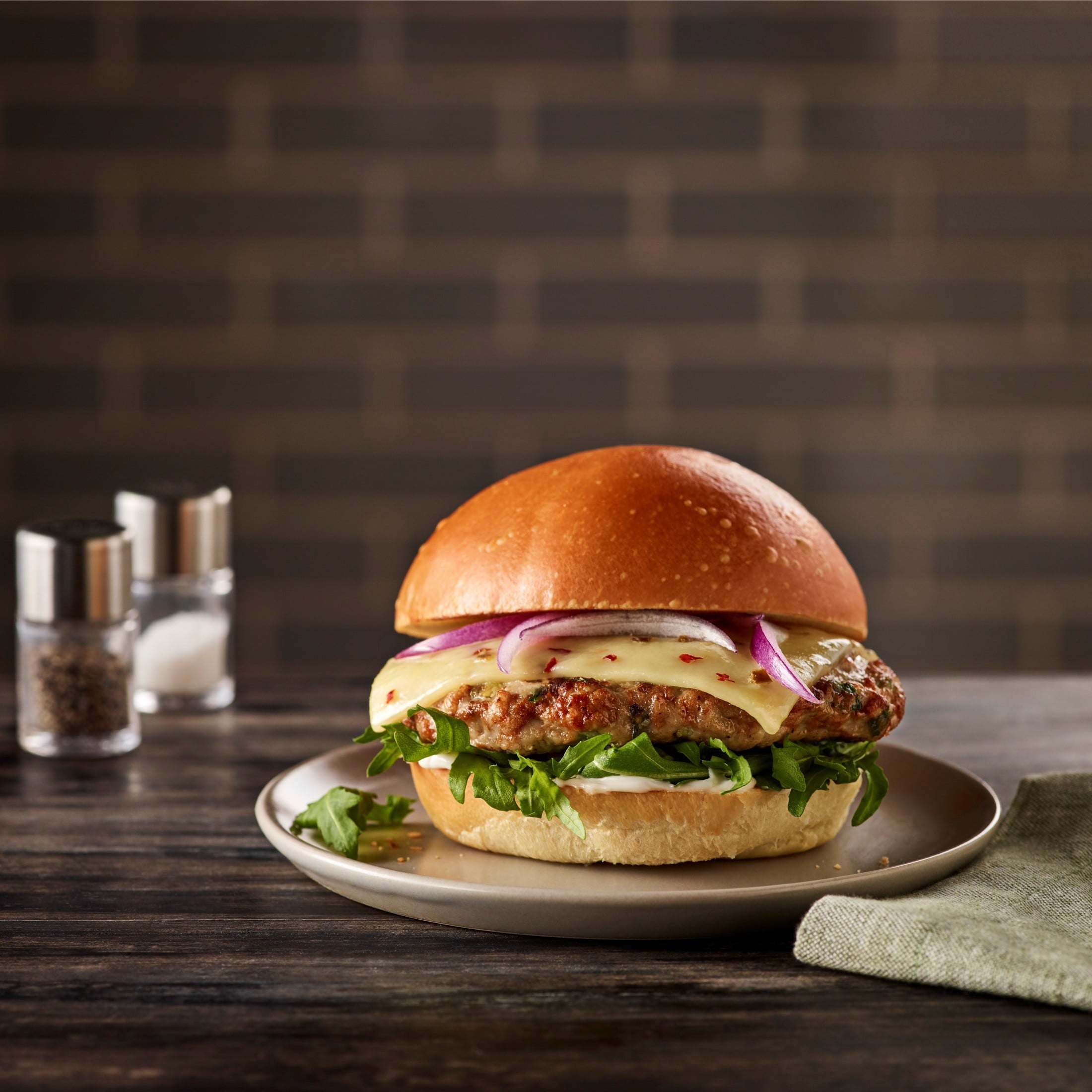 Fresh All Natural Angus Ground Beef Steak Burgers, 85% Lean / 15% Fat, 4 Count, 1.33 lb Tray