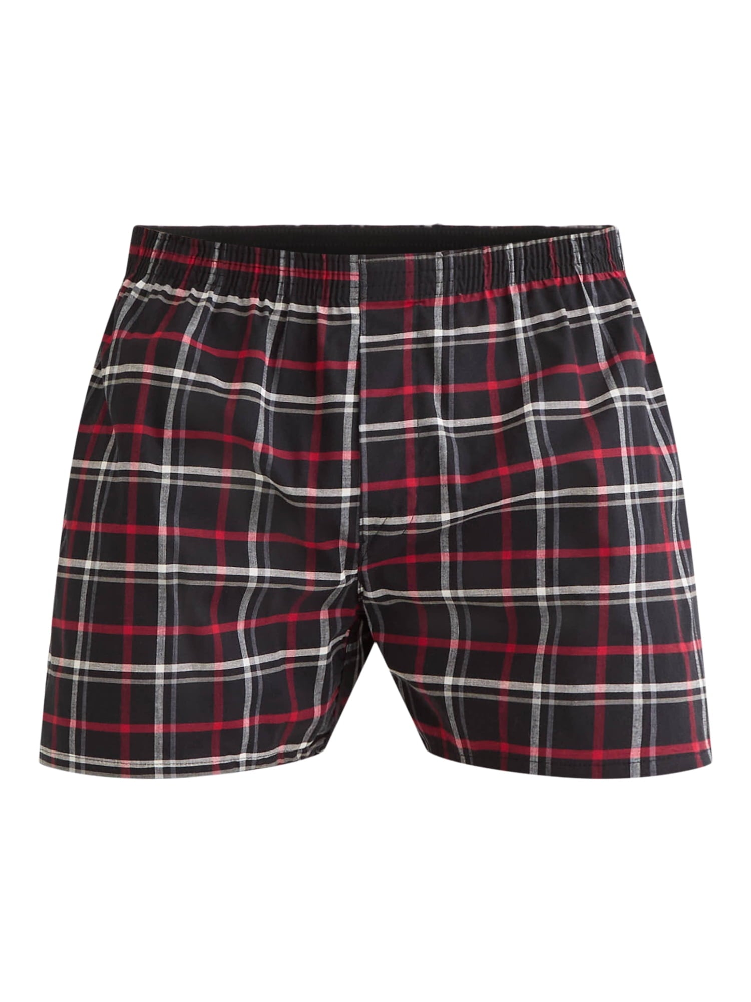 George Men's Moisture-Wicking Stretch Woven Boxers, 6-Pack, Sizes S-2XL