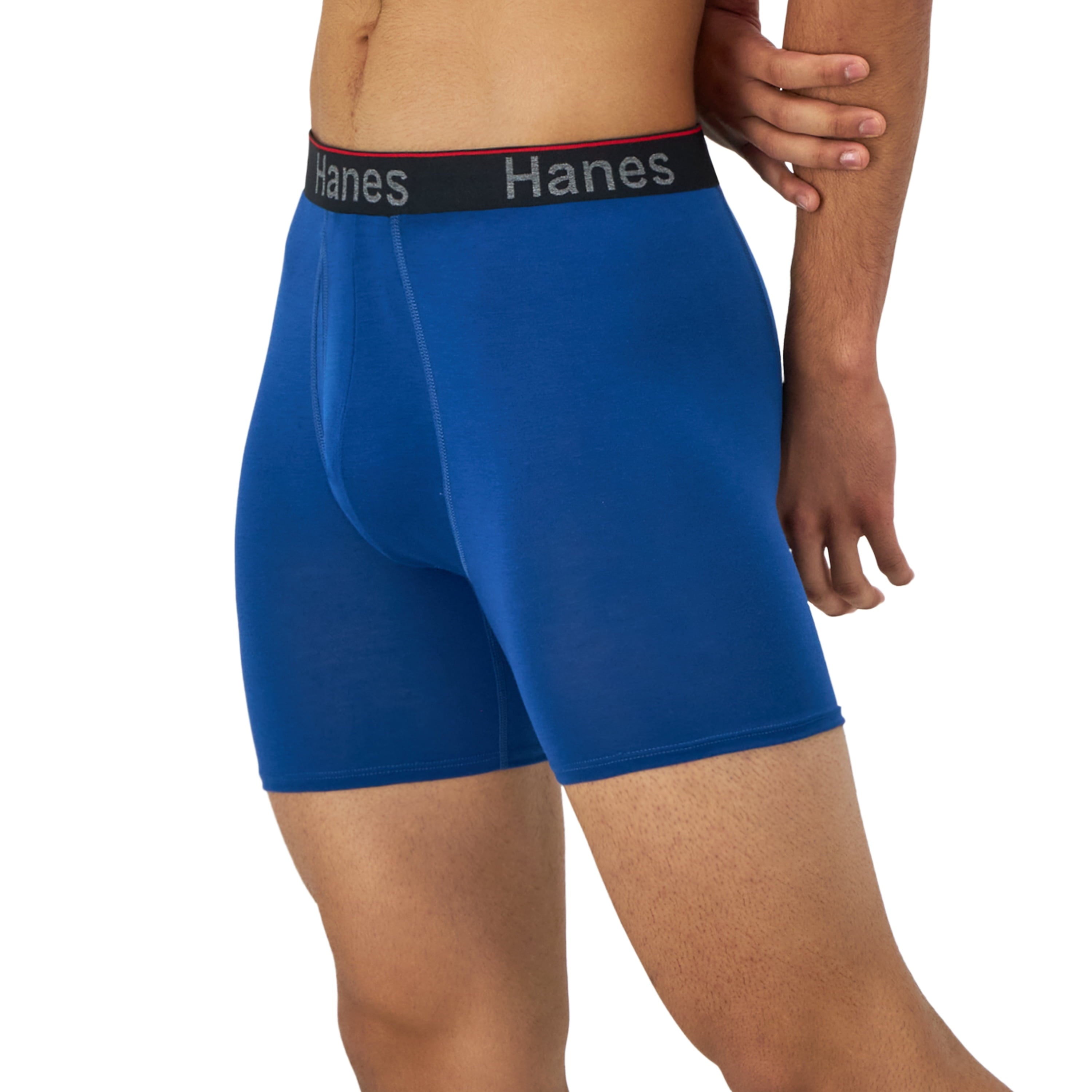 Hanes Men's Comfort Flex Fit Total Support Pouch Boxer Briefs, 3 Pack