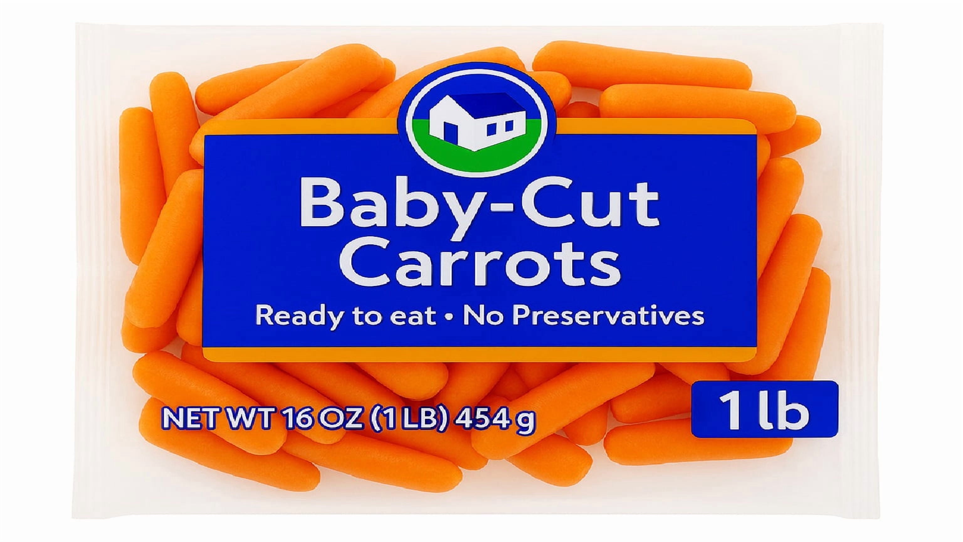 Fresh Produce, Baby Peeled Carrots, 1lb Bag