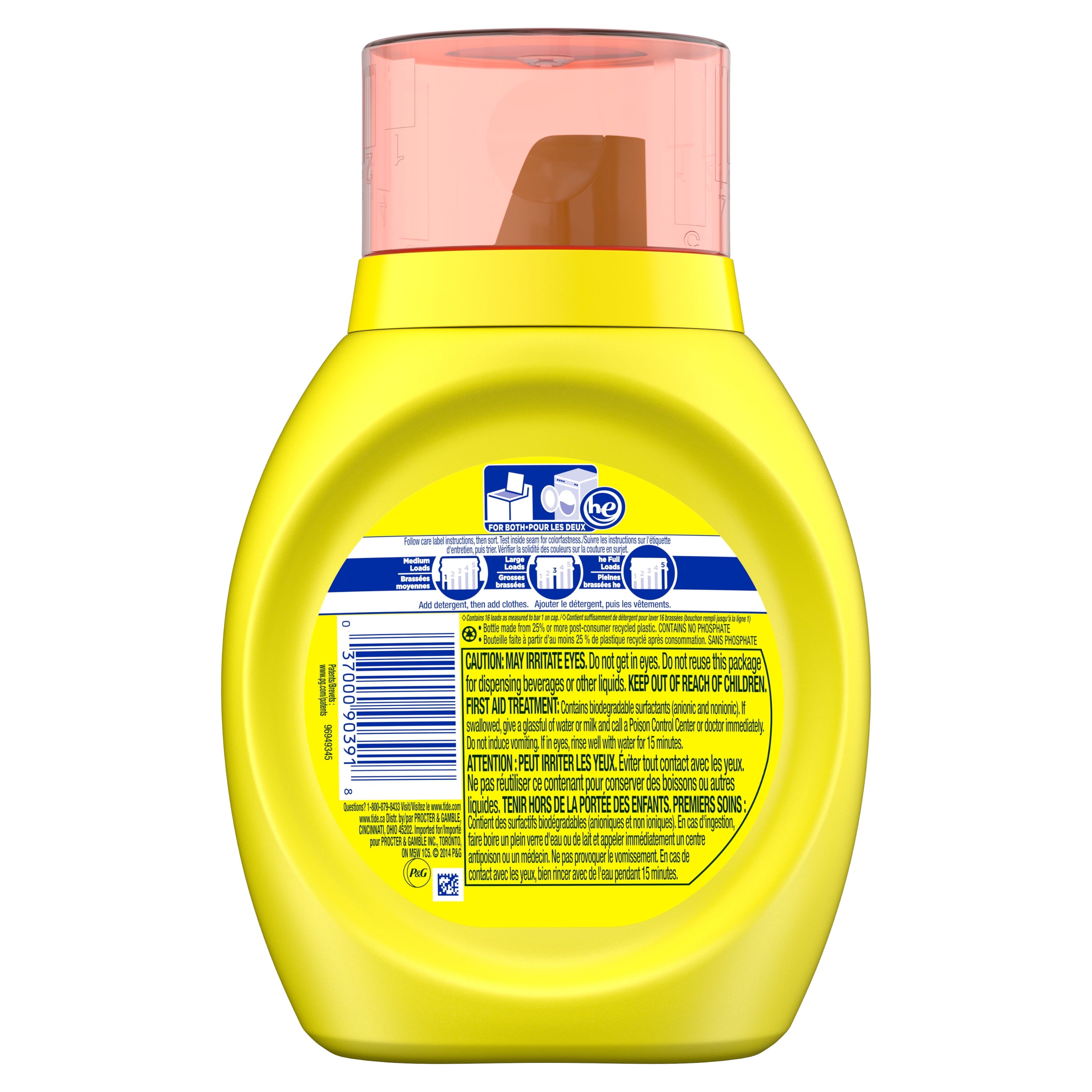 Tide Simply Clean & Fresh HE Liquid Laundry Detergent, Daybreak Fresh Scent, 16 Loads 25 Oz