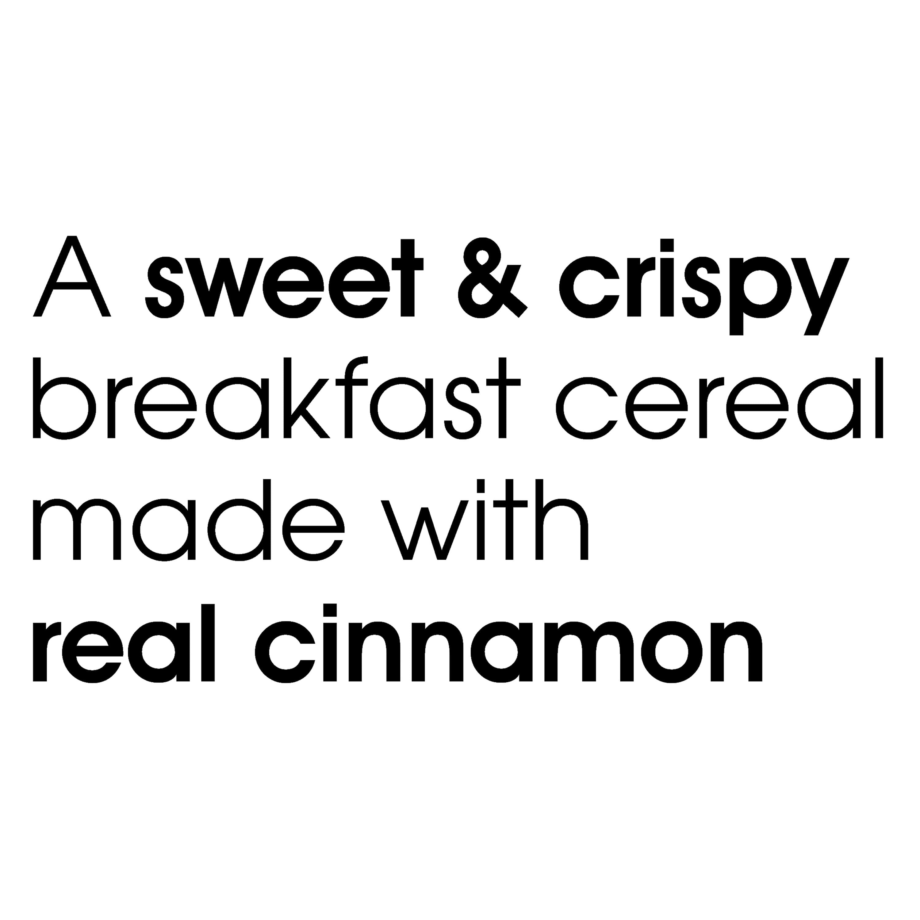 Great Value Cinnamon Crunch Breakfast Cereal, 13.2 oz
