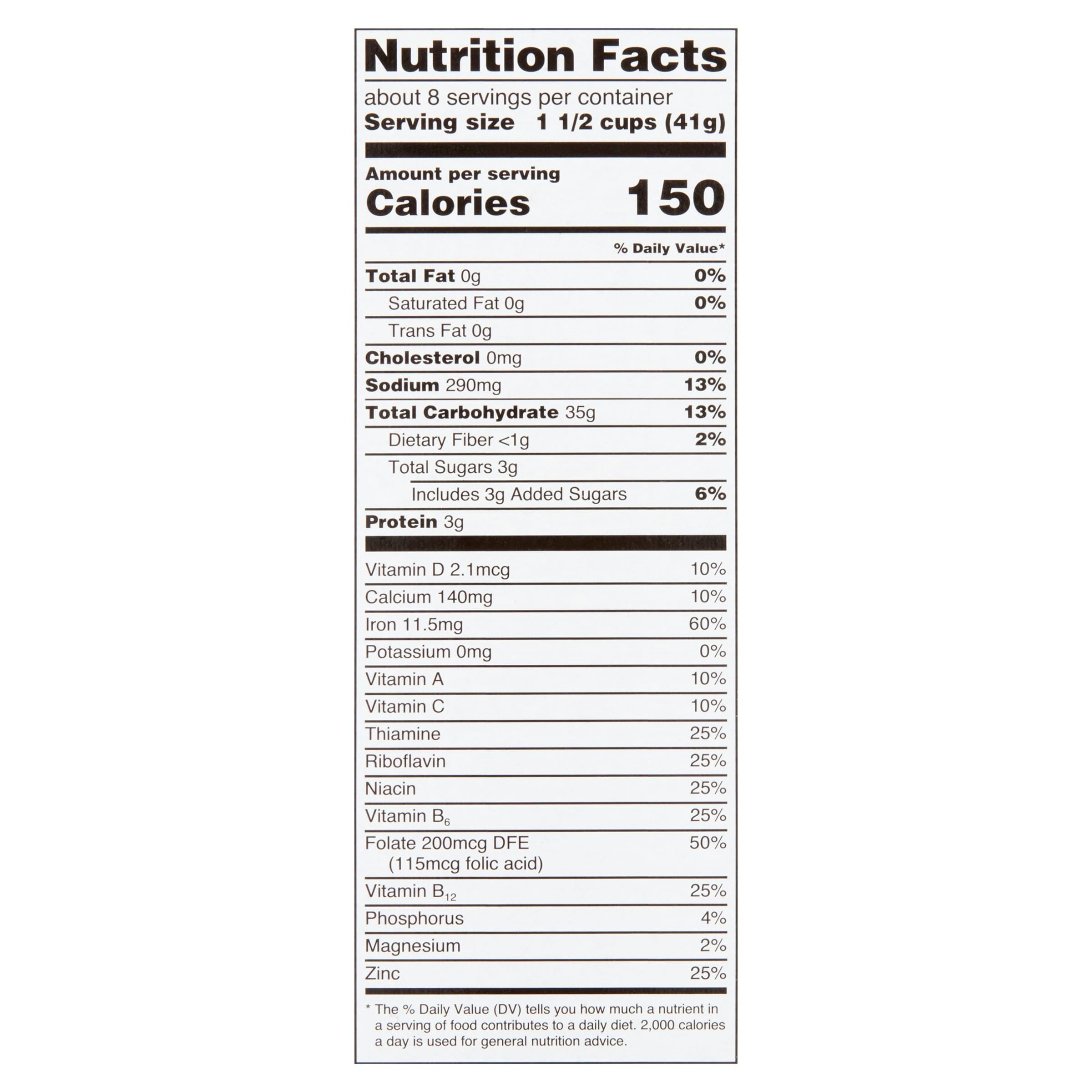 Great Value Rice Squares Breakfast Cereal, 12 oz