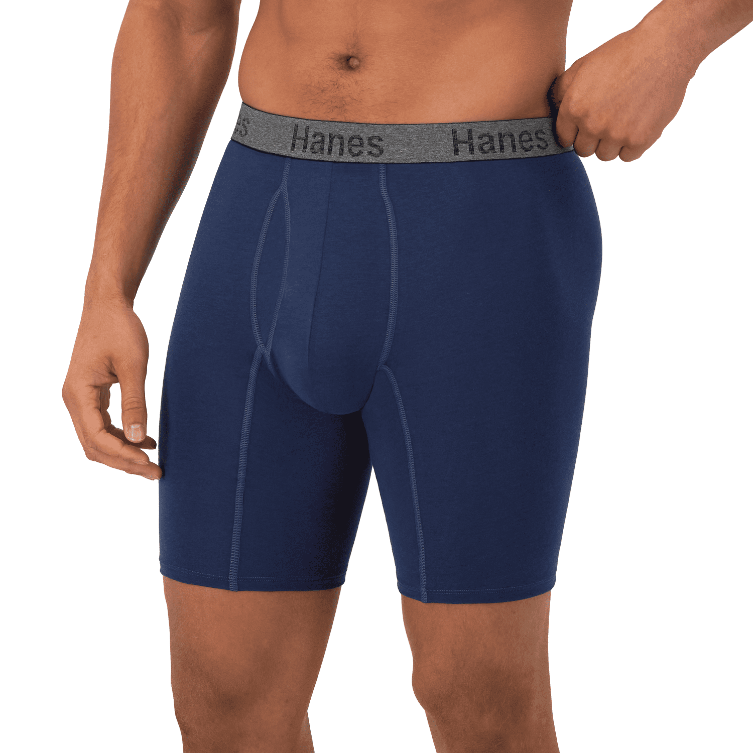 Underwear Boxer Briefs or Long-Leg Boxer Briefs Pack, 3 Pack, Cotton Stretch