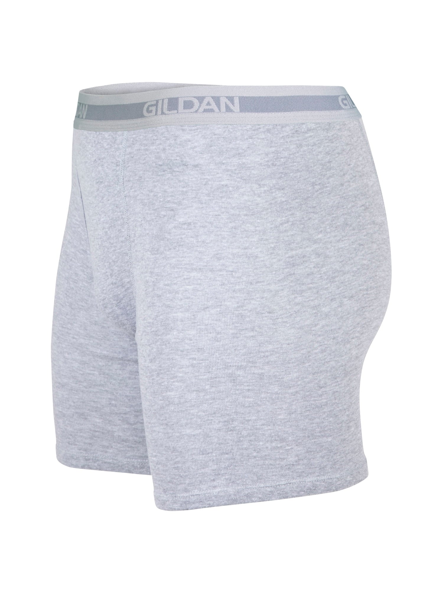 Gildan Men's Underwear Boxer Briefs, Multipack, Black (5-pack, Classic Length), Large