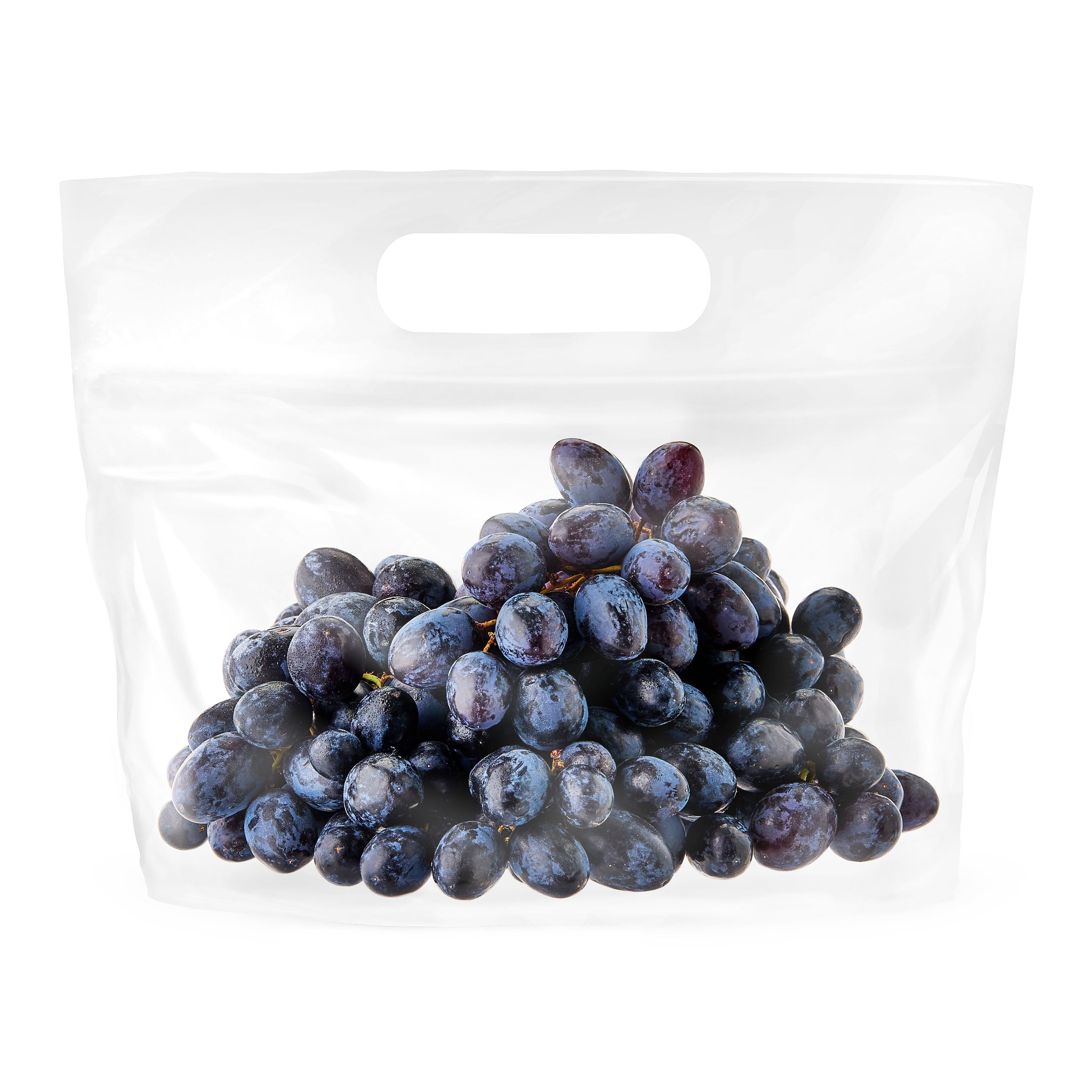Fresh Black Seedless Grapes, From California, Bag (2.25 lbs/Bag Est.)
