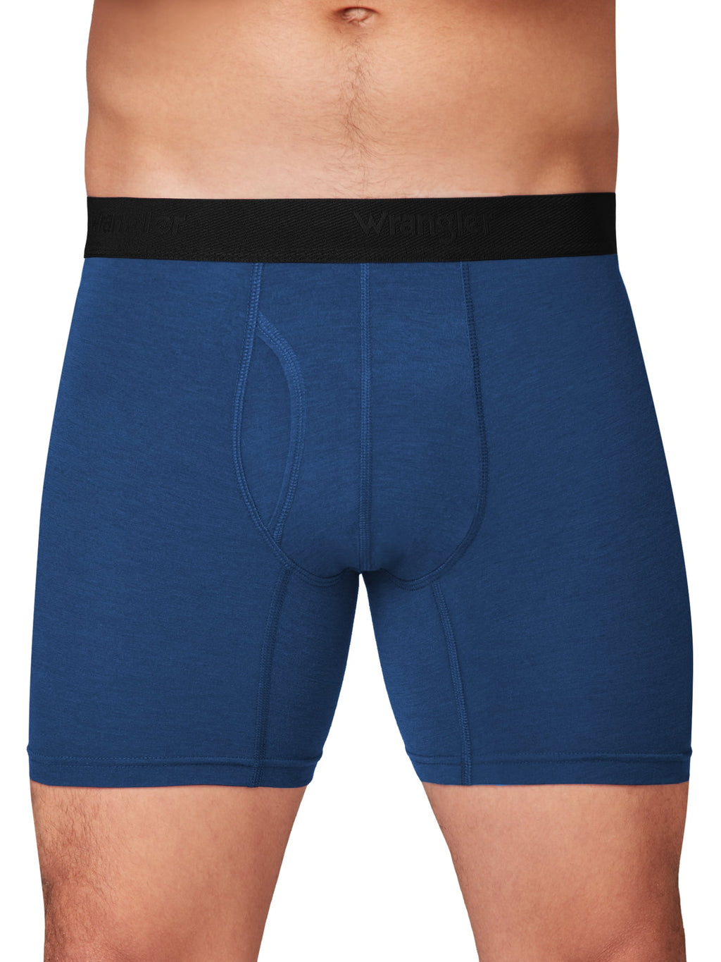 Wrangler Men's Active Stretch Boxer Brief Set, Underwear for Men, S, 6 Pack