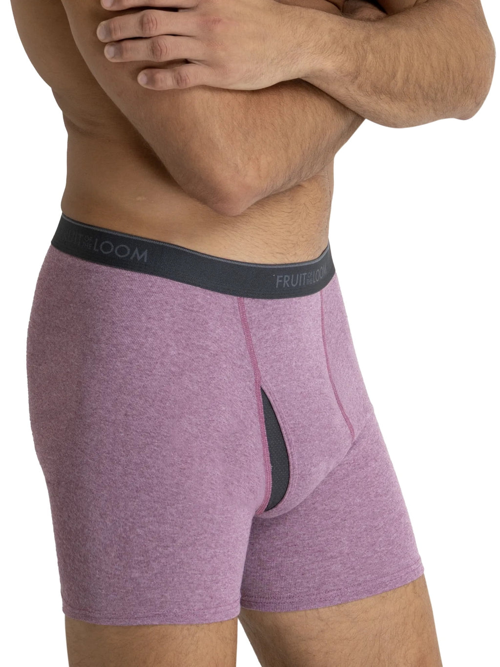 Fruit of the Loom Men's CoolZone Boxer Briefs, Moisture‑Wicking, Mesh Fly, No Ride Up, Multipacks, Sizes S-3XL