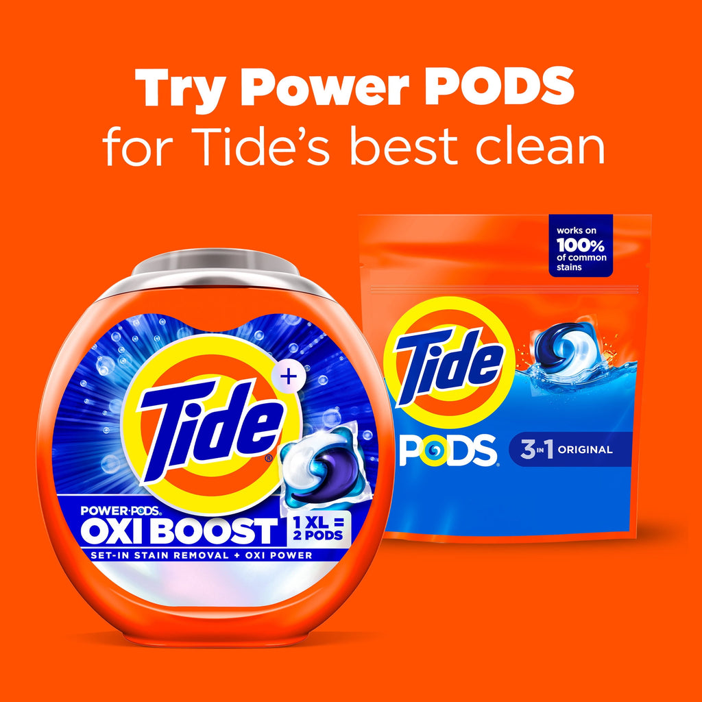 Tide PODS Laundry Detergent Soap Pacs, Original Scent, 76 Count