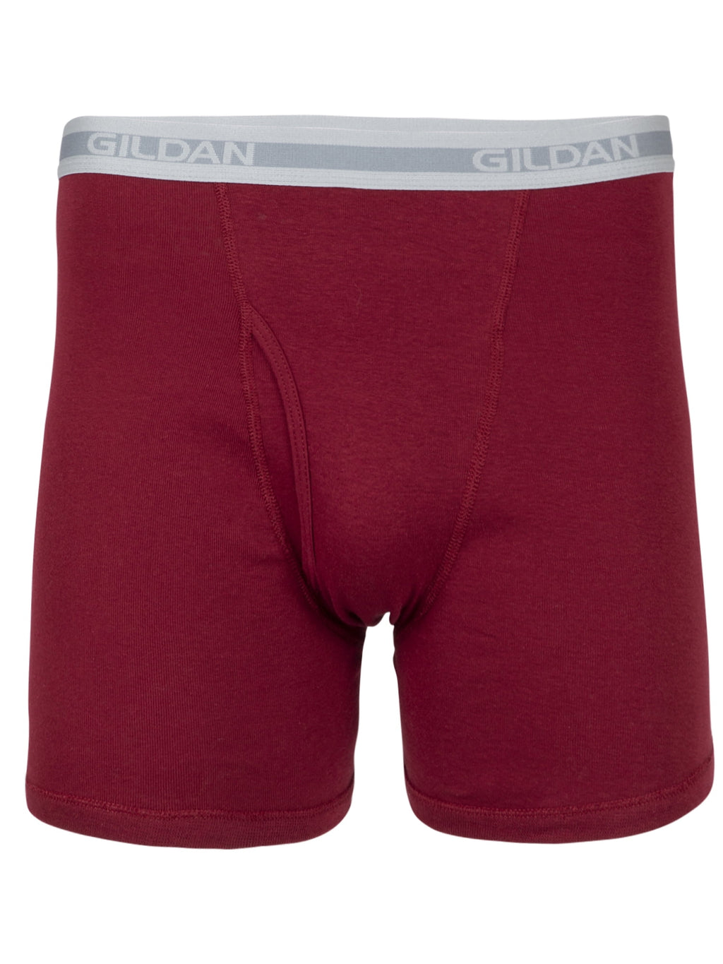 Gildan Adult Mens Boxer Briefs With Waistband, 10-Pack, Sizes S-2XL, 6" Inseam