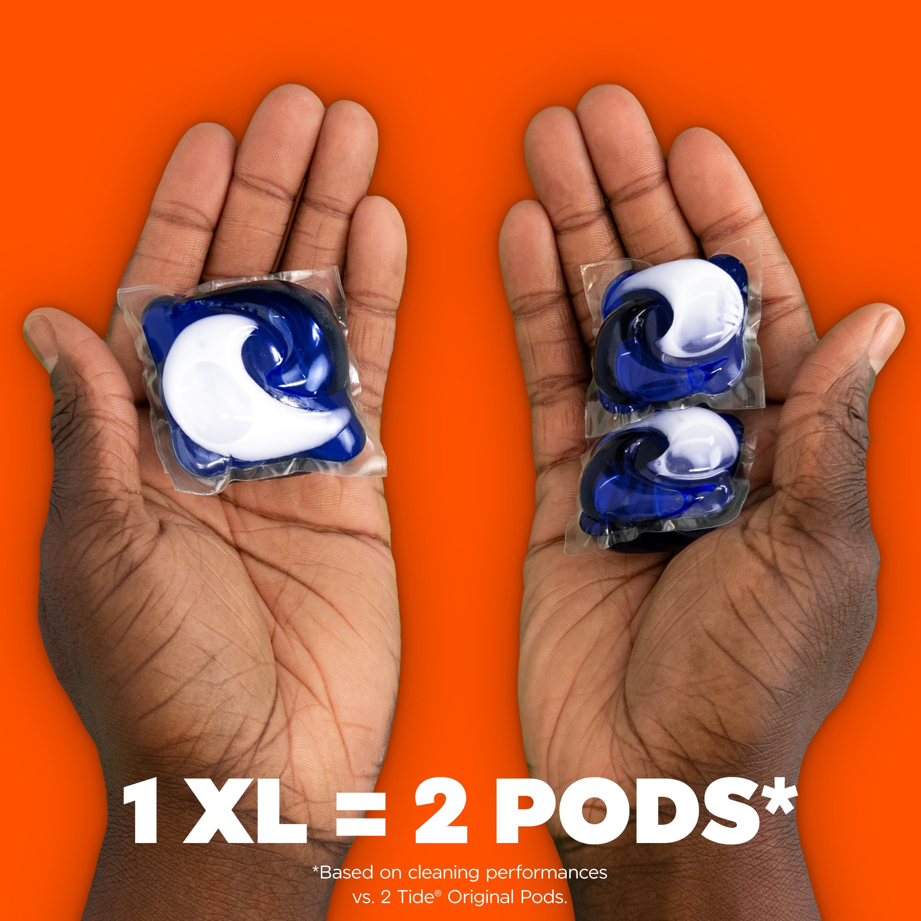 Tide Power Pods Laundry Detergent Soap Packs with Febreze, Sport Odor Defense, 45 Ct