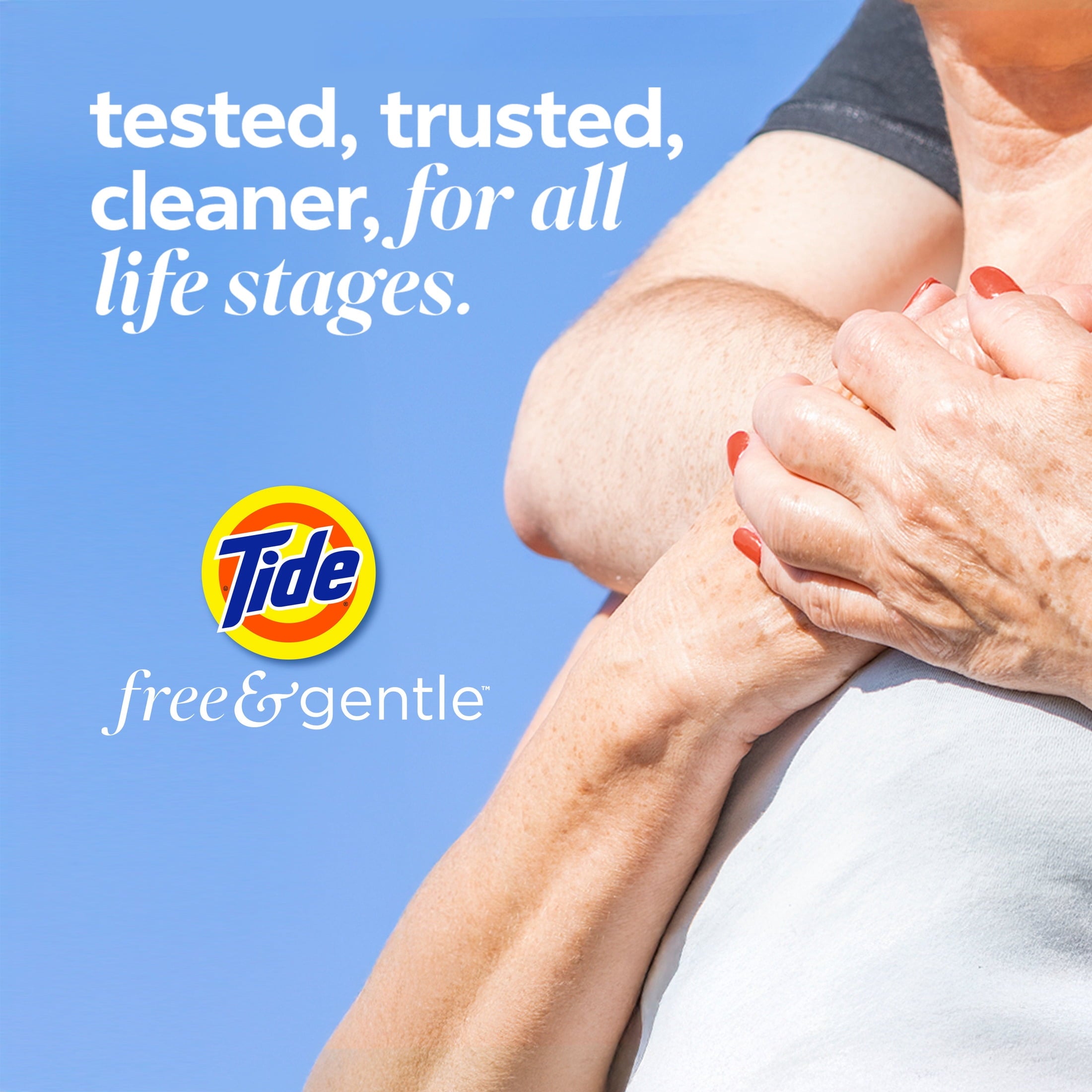 Tide Free & Gentle Laundry Detergent Liquid, 166 fl oz, 126 Loads