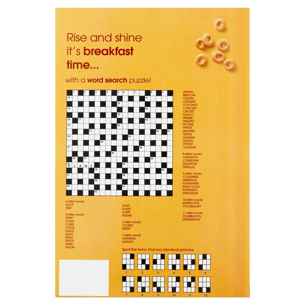 (8 pack) Great Value Toasted O's Breakfast Cereal, 12 oz