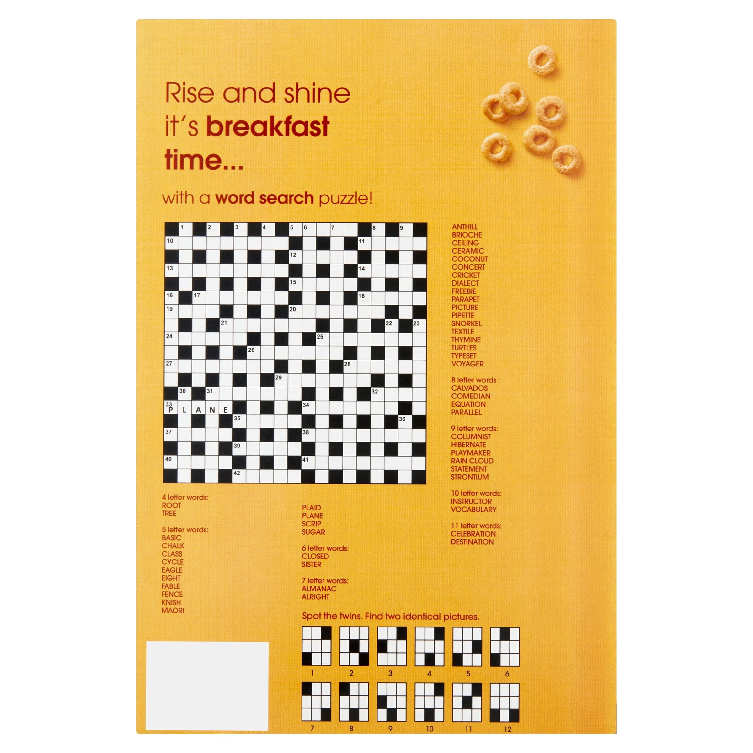 (8 pack) Great Value Toasted O's Breakfast Cereal, 12 oz