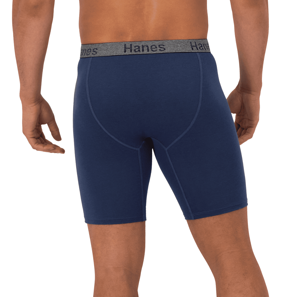 Underwear Boxer Briefs or Long-Leg Boxer Briefs Pack, 3 Pack, Cotton Stretch