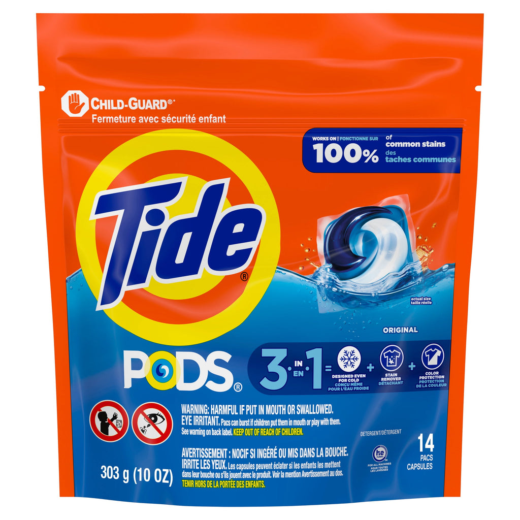 Tide PODS Laundry Detergent Soap Pacs, Original Scent, 76 Count