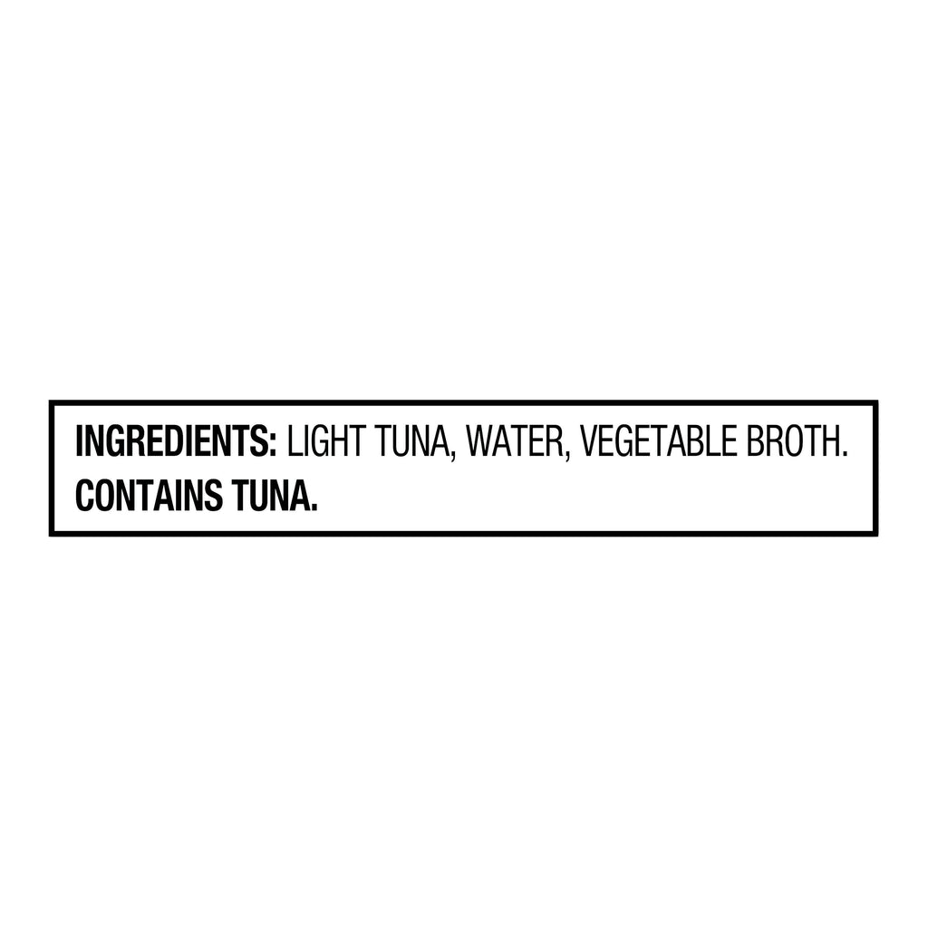 Great Value Chunk Light Tuna in Water, 5 oz, 4 Pack