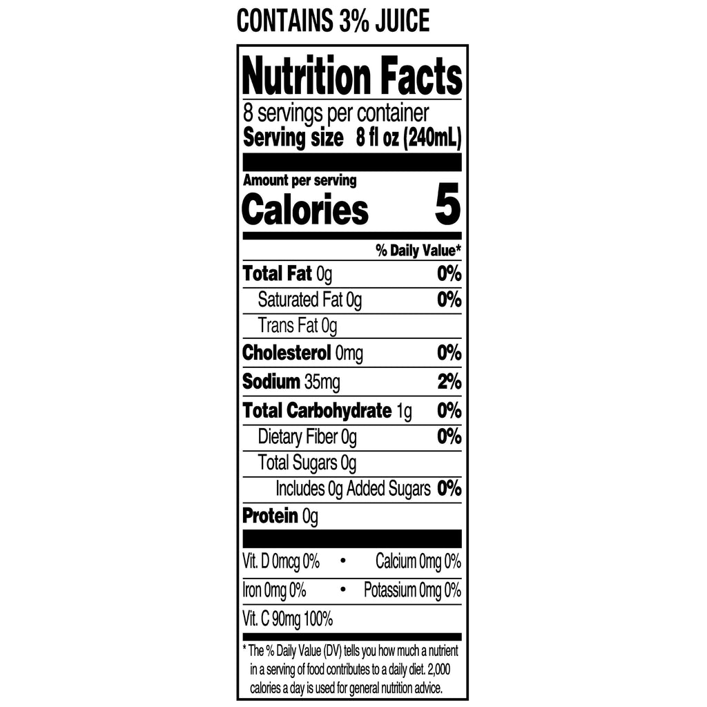 Great Value Zero Sugar Cranberry Grape Juice, 64 fl oz