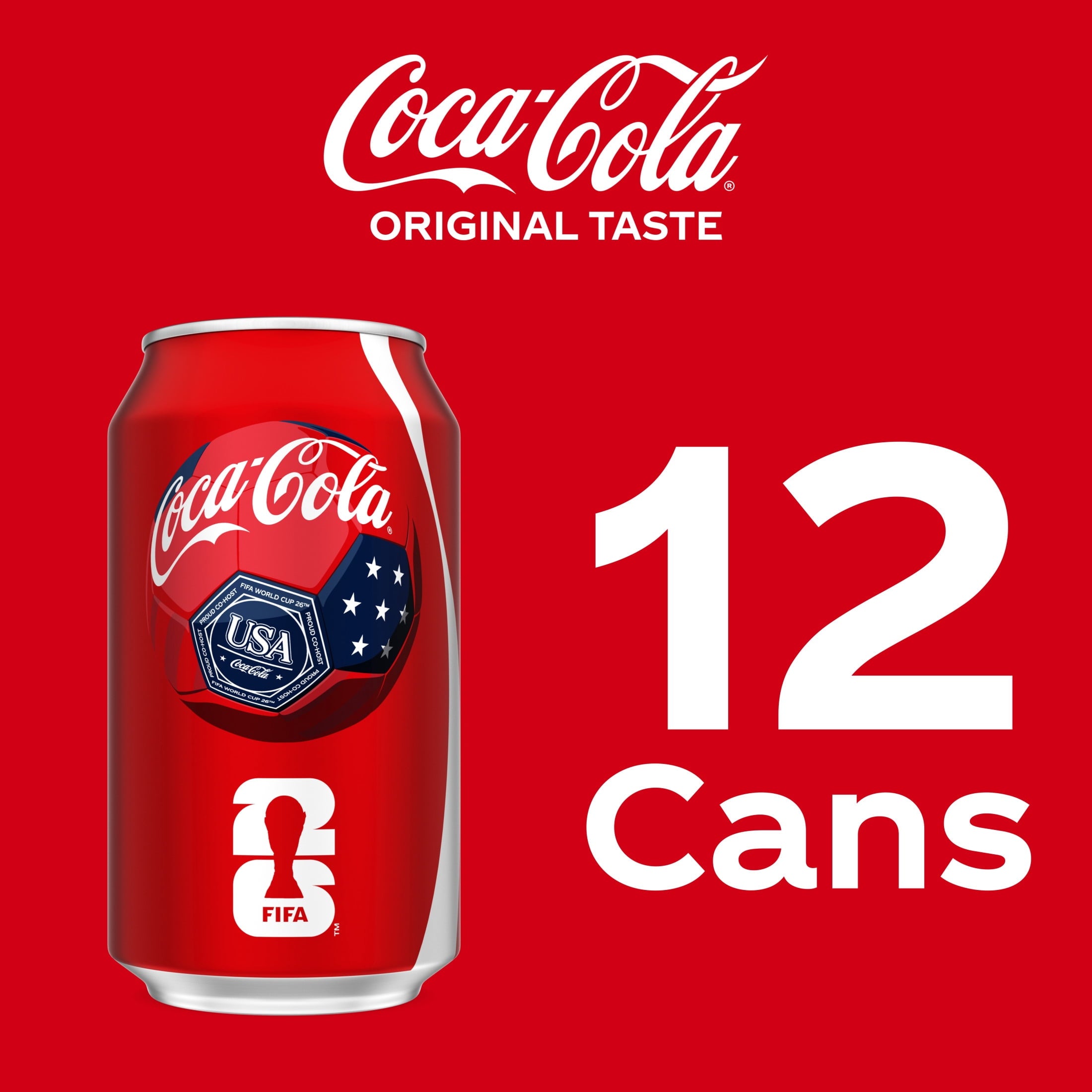 Coca-Cola Soda Pop Fridge Pack Cans, 12 fl oz, 12 Pack